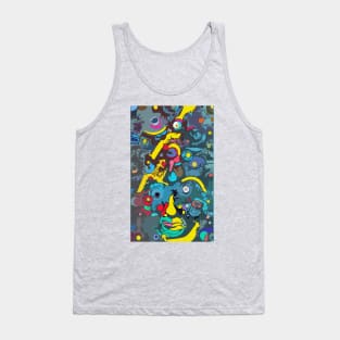 Abstract Color Tank Top